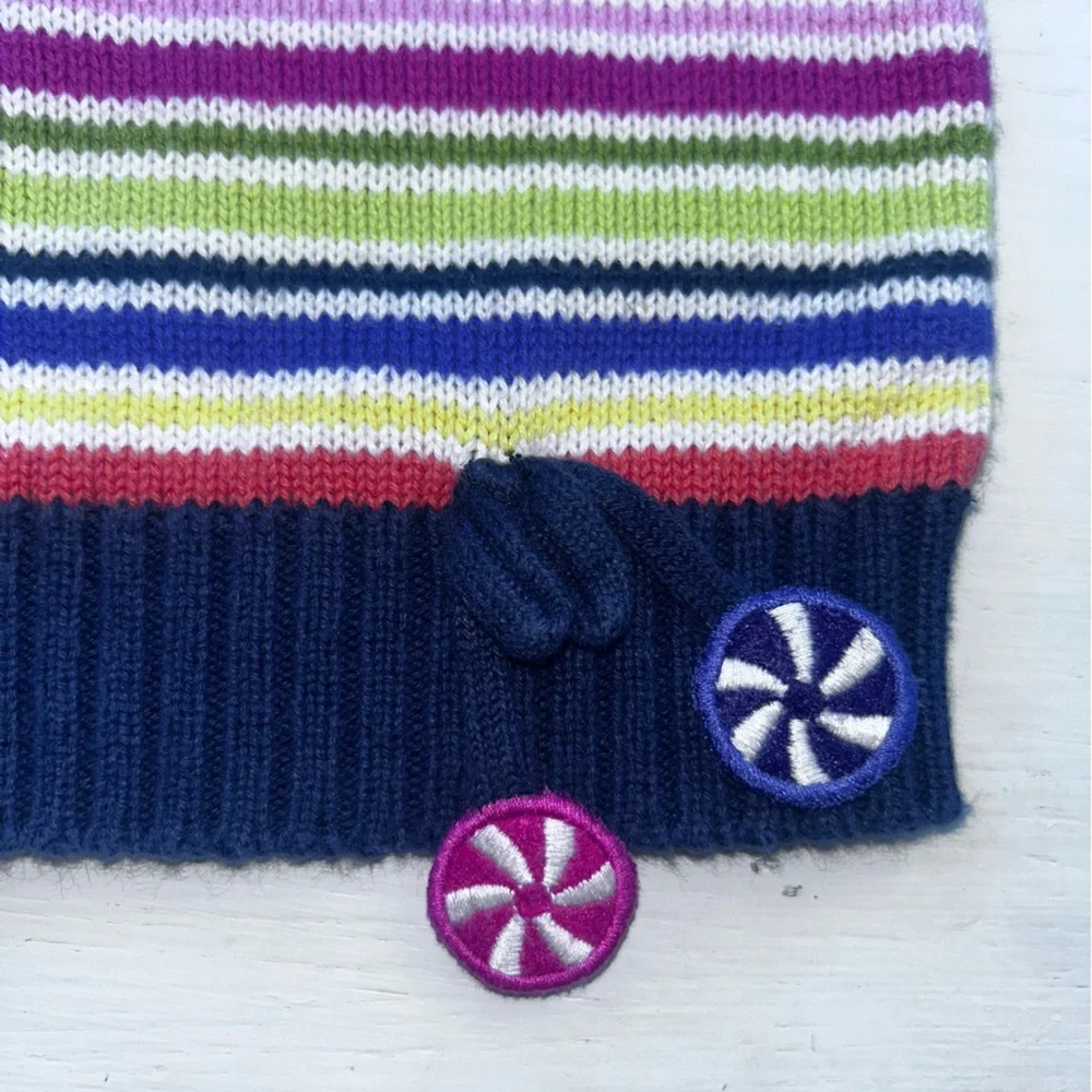 Gymboree vintage Colorful Striped sweater‎ vest candy size 5